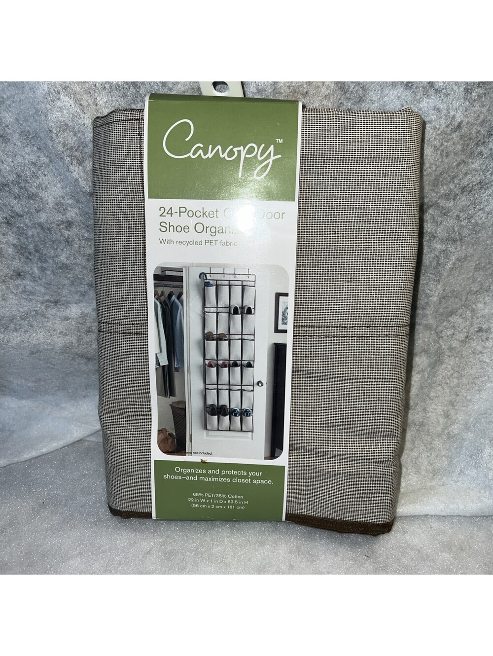 Canopy 24 Pocket Over The Door Shoe Organizer